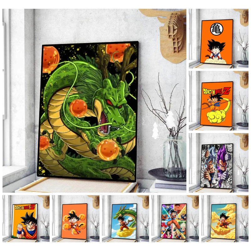 Dragon Ball Z Shenron Anime 5D - огляд і ціна 5D Diamond Painting Kit Full Drill