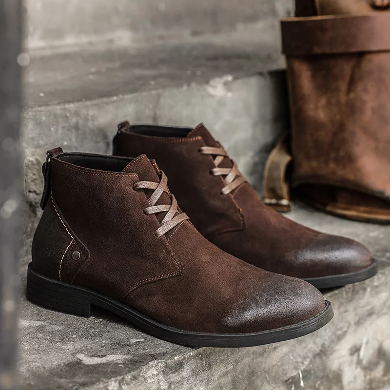 New Cow Suede Ankle Boots Hand - огляд і ціна Craft Tools