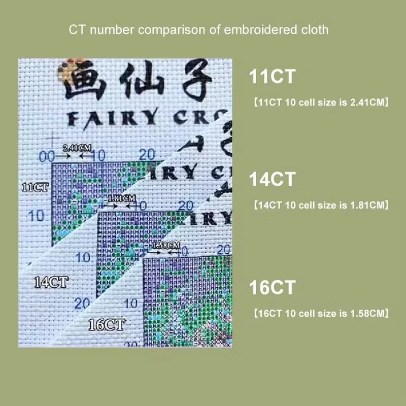[Full stitch] [CC6338-Little C - огляд і ціна Cross Stitch Stamped Kits Beginners