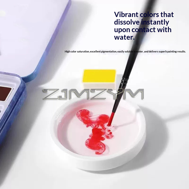 Watercolours Solid Watercolor  - огляд і ціна Watercolor Paint Set Solid Pigment