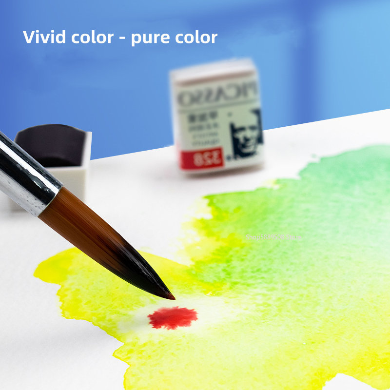 Artists Solid Watercolor Pigme - огляд і ціна Watercolor Paint Set Solid Pigment