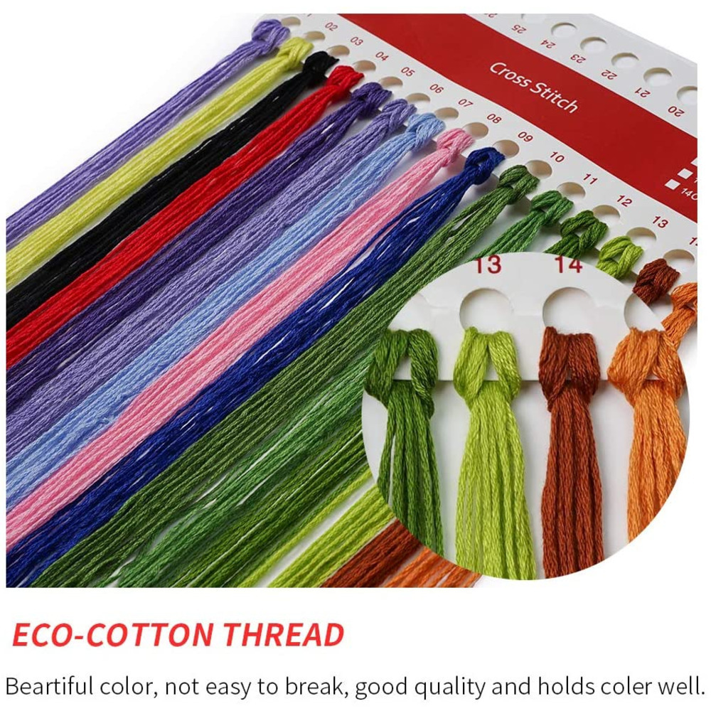 Landscape Van Gogh DIY Cross S - огляд і ціна Cotton Embroidery Thread Skeins