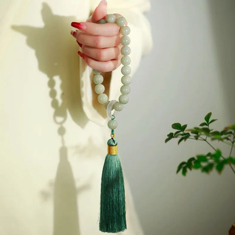 Green Jade Stone 12mm Beads Ta - огляд і ціна Beading