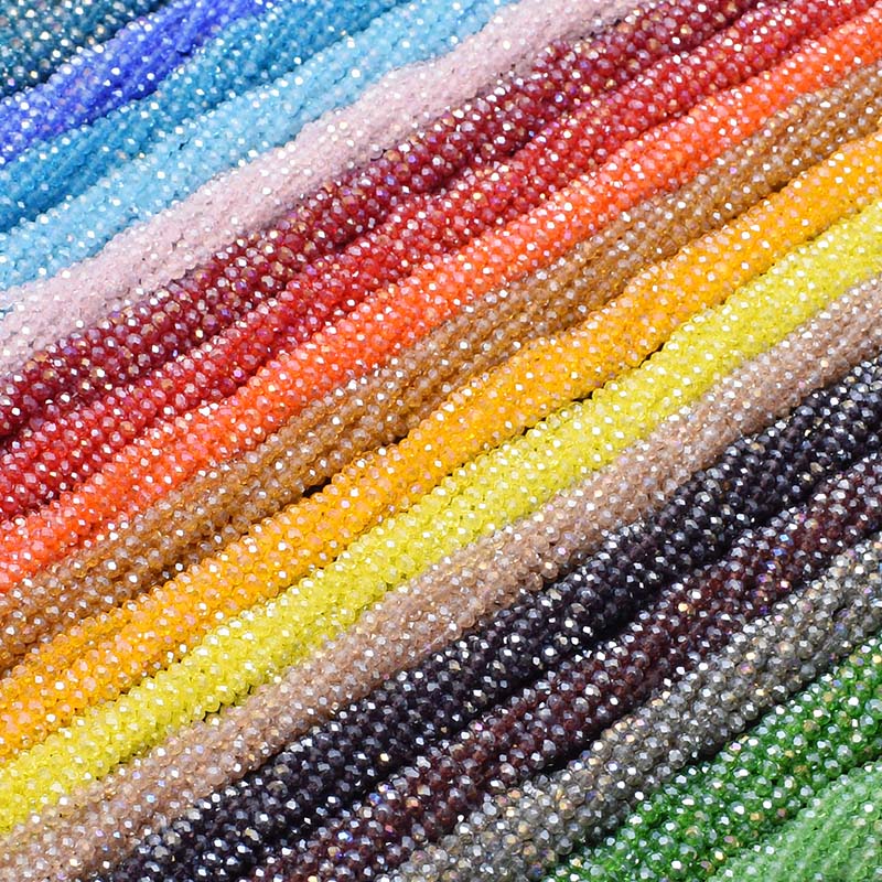 Plating AB Color Transparent S - огляд і ціна Glass Seed Beads 2Mm Jewelry Making