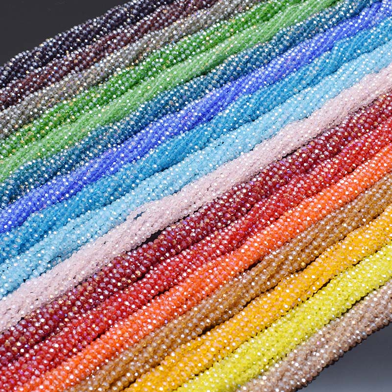 Plating AB Color Transparent S - огляд і ціна Glass Seed Beads 2Mm Jewelry Making